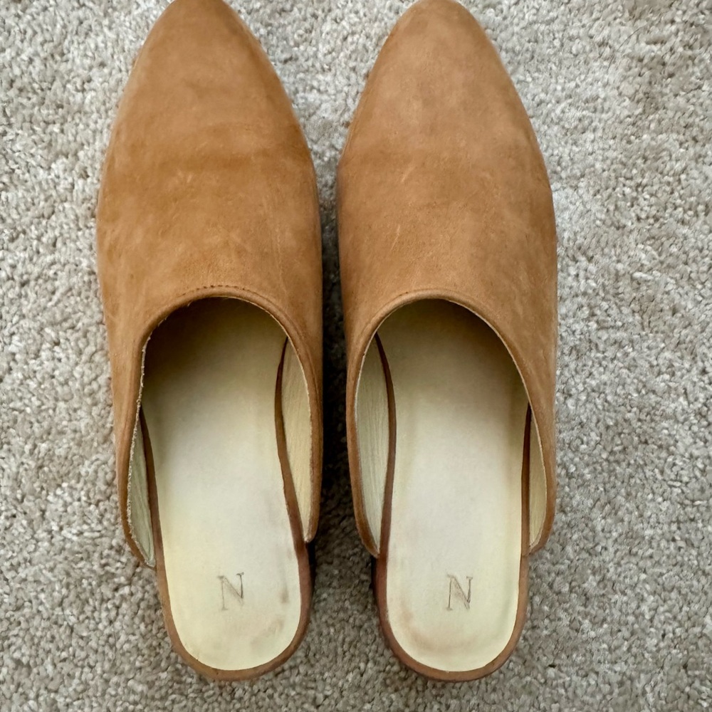 Nisolo Mariella Suede Mules